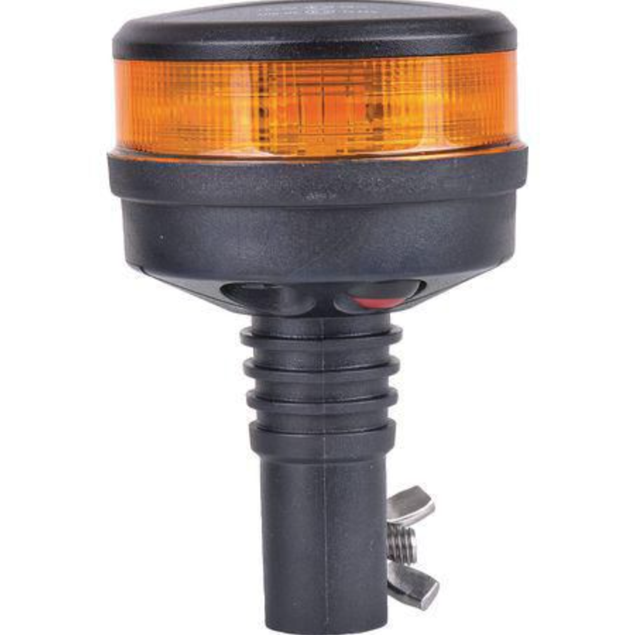 OEX Slimline Amber LED Beacon Din Pole Mount Class 1