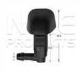 2x Windscreen Wiper Nozzle SprayerJet for Lexus LS USF40R | 08/06 - 2021