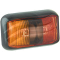 LED AUTOLAMPS LED Red Amber Side Marker Lamp 12/24V Black Housng 40cm Cable Blis