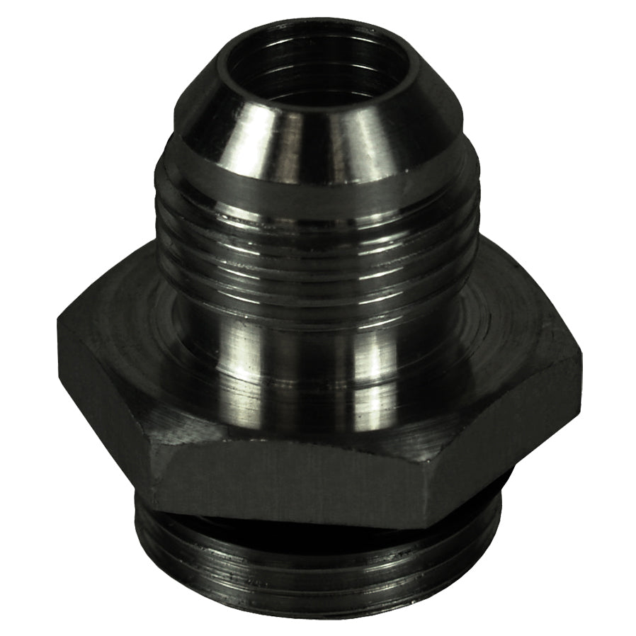 Derale Aluminum Cooler/Adapter Fitting -8AN x 5/8"-18 O-ring