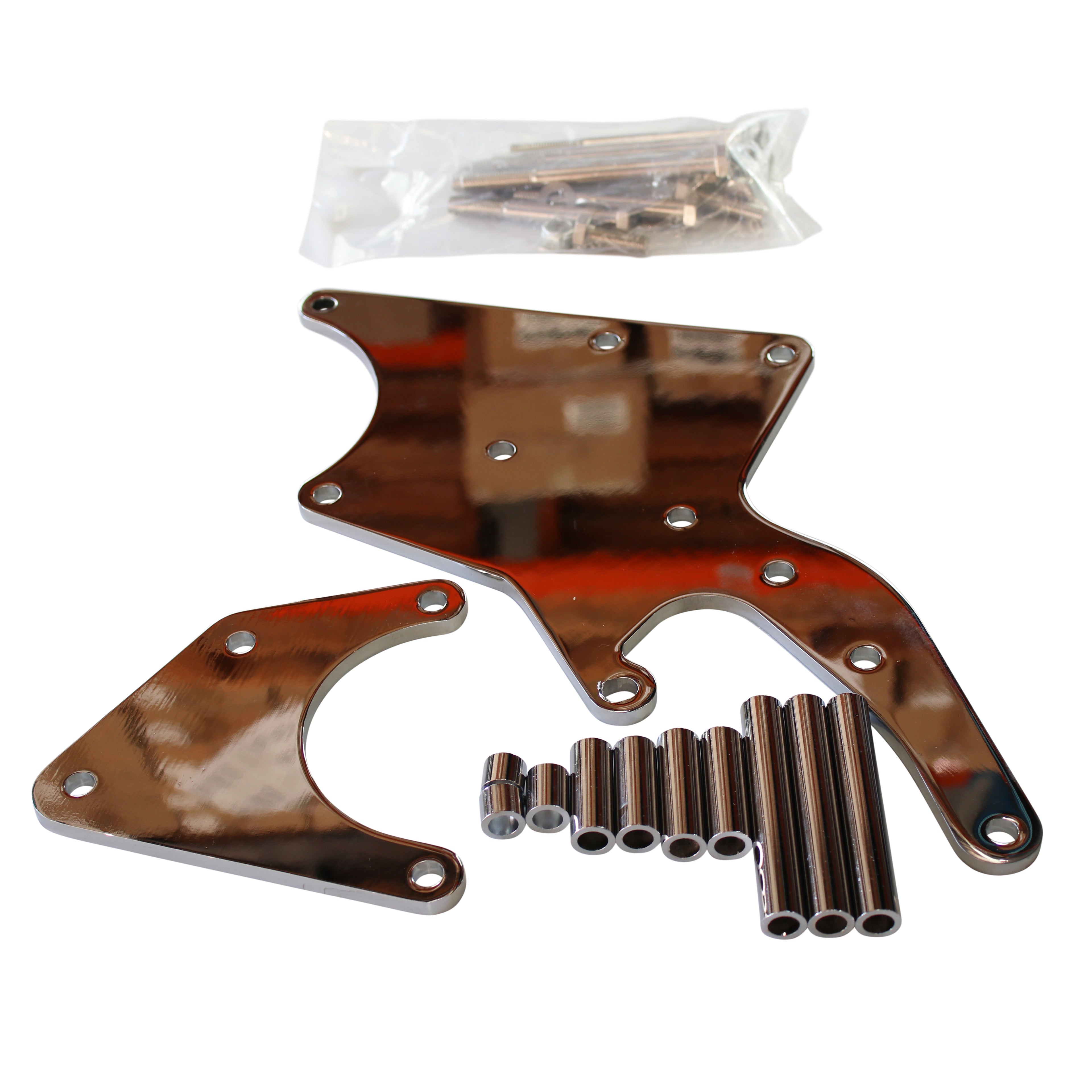 TFI Racing LS Chevrolet Alternator+A-Can Power Steering Relocation Bracket Kit