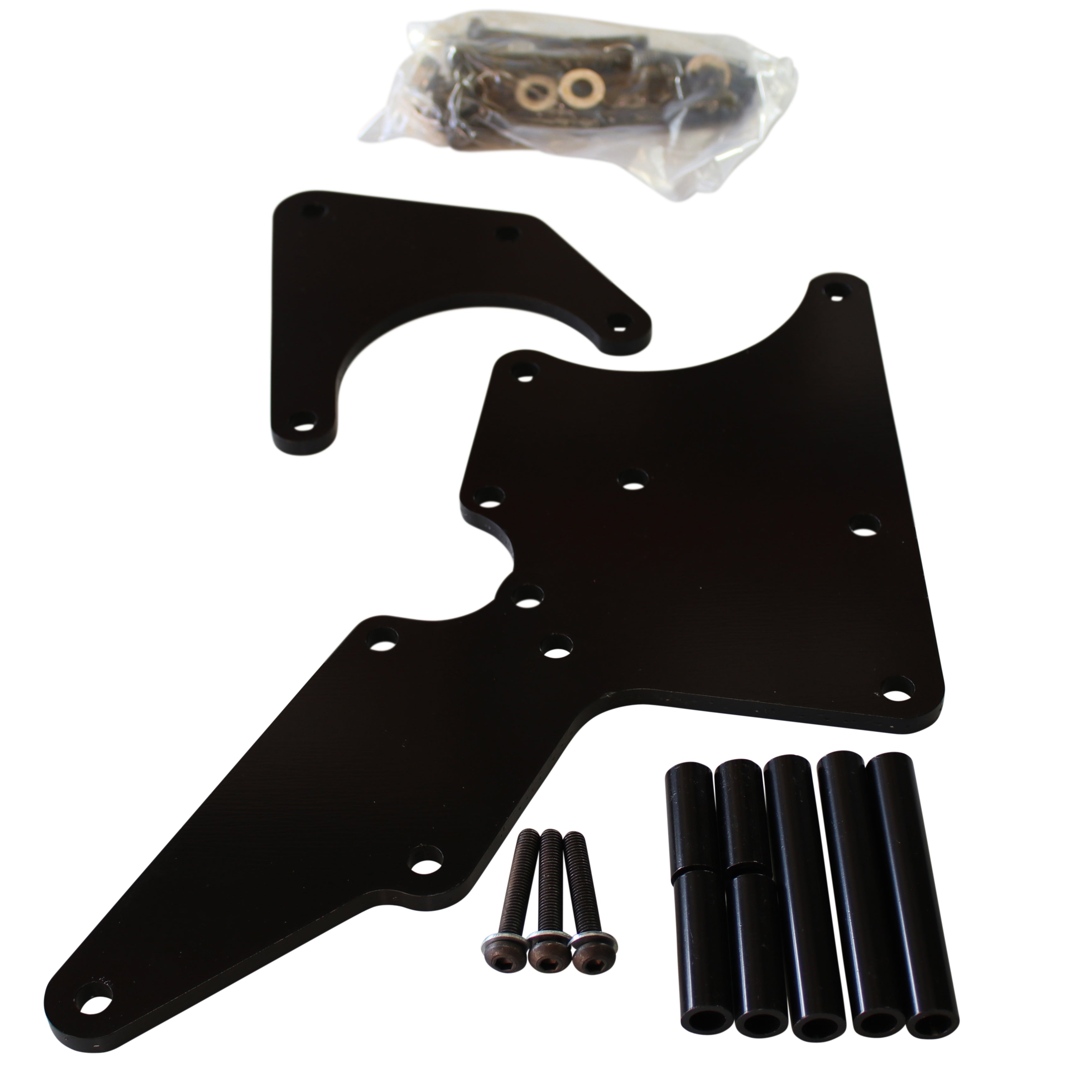 TFI Racing LS Chevrolet Alternator+Type 2 Power Steering Relocation Bracket Kit