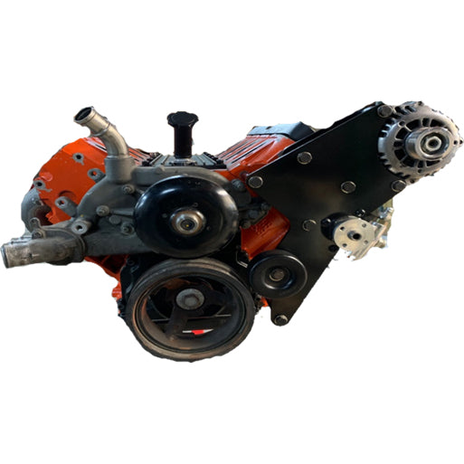TFI Racing LS Chevrolet Alternator+Type 2 Power Steering Relocation Bracket Kit