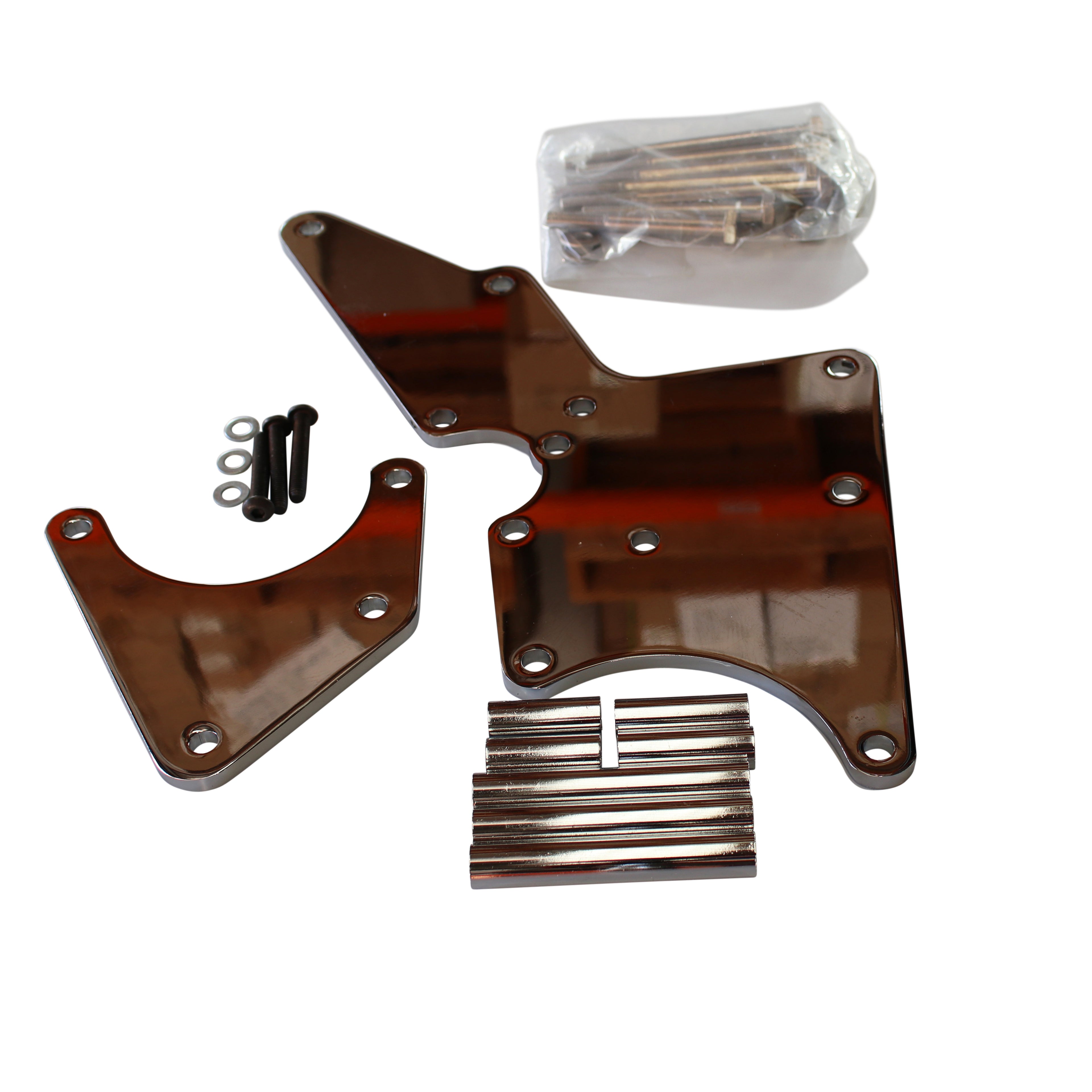TFI Racing LS Chevrolet Alternator+Type 2 Power Steer Relocation Bracket Kit