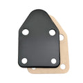 TFI Racing Fuel Pump Block Off Plate Small Block Chev Black