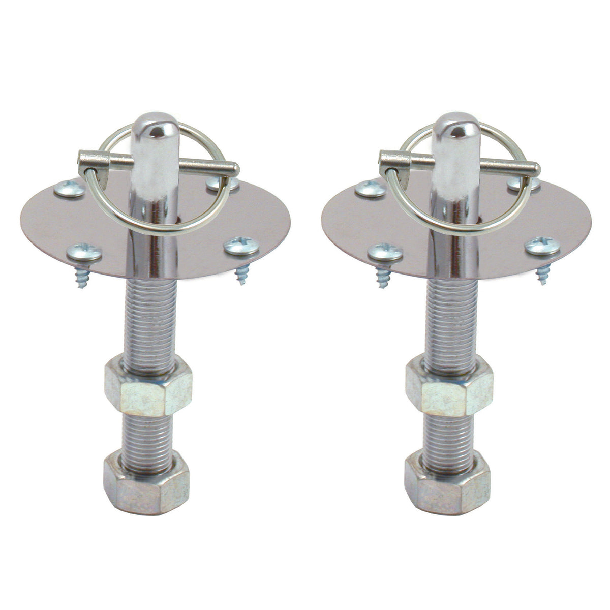 TFI Racing Hood Pin Kit Torsion Clip Type with 2 ea posts, scuff plates, etc