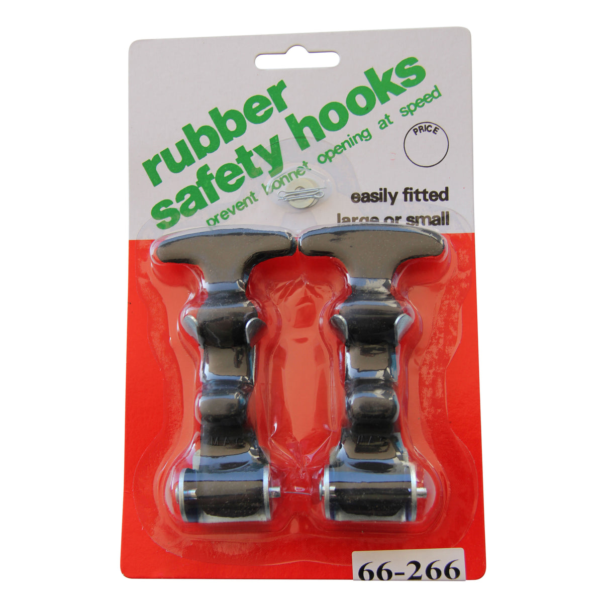 TFI Racing Bonnet Hook Kit Door Fastener Catch Pull Strap with brackets-Pair