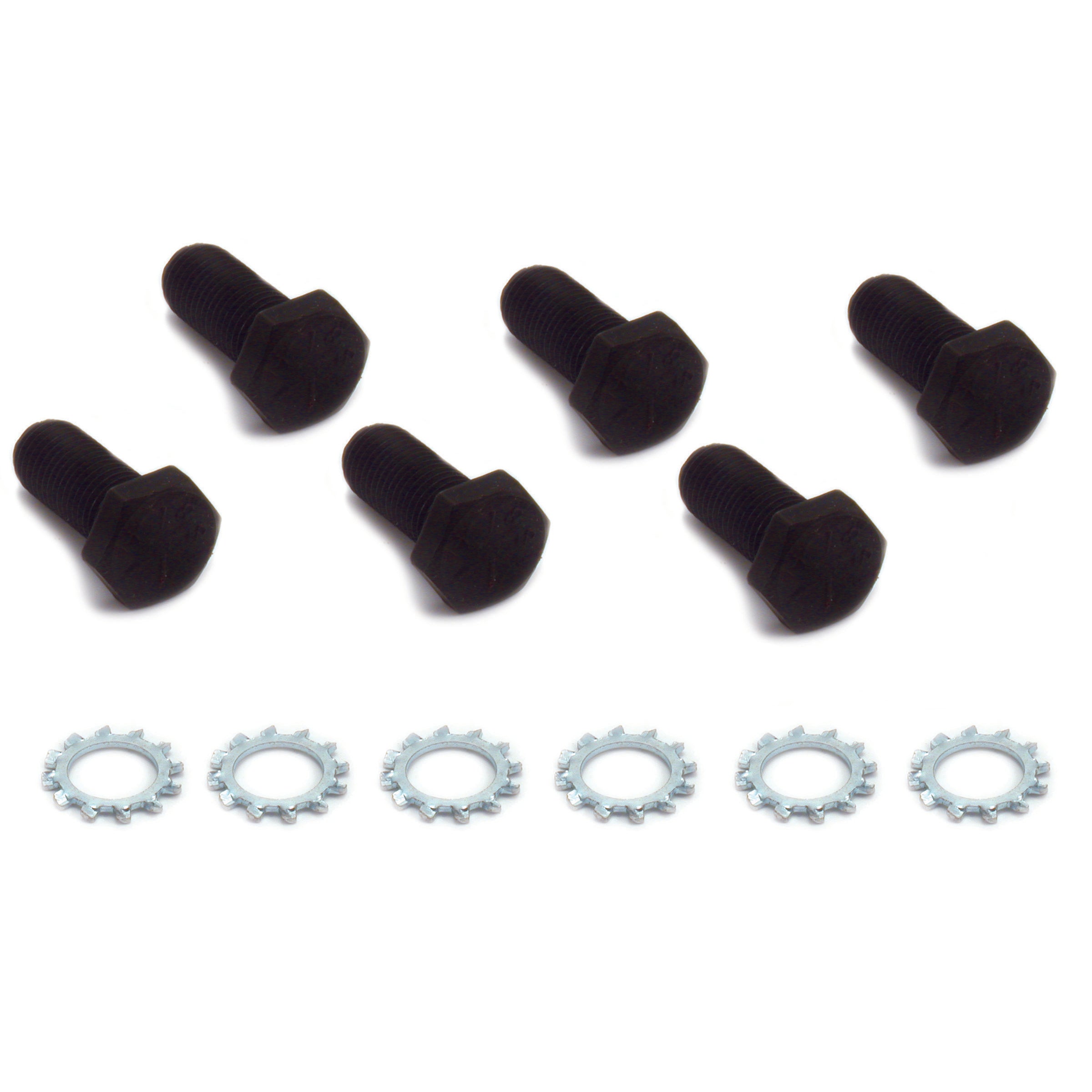 TFI Racing Ford GM Chevrolet Grade 8 Flywheel Bolt 7/16" x 1" + Lock Washers