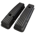 TFI Racing Valve Covers Chevrolet V8 Small Block 283-400 Finned Low Baffled-pr
