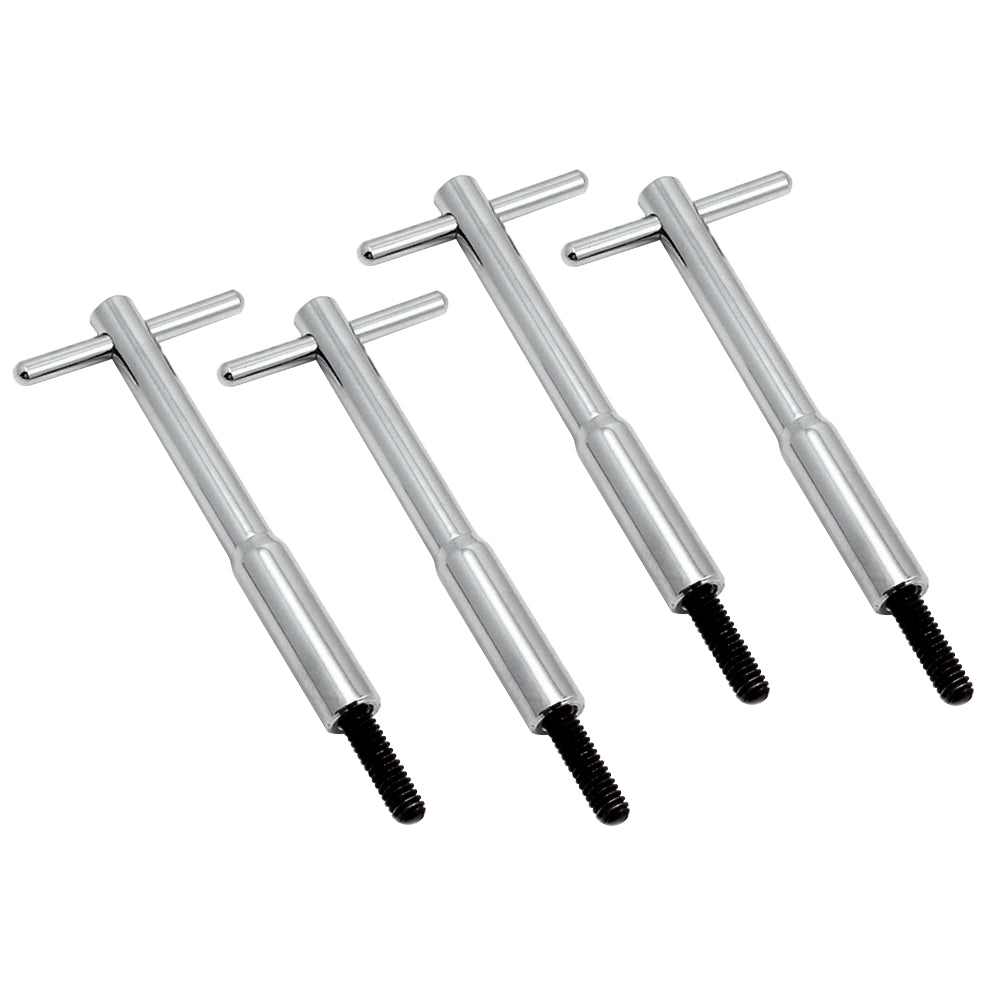 TFI Racing Valve Cover Hold Down Tall T-Bar 5"(125mm) Long x 1/4" Thread Set 4