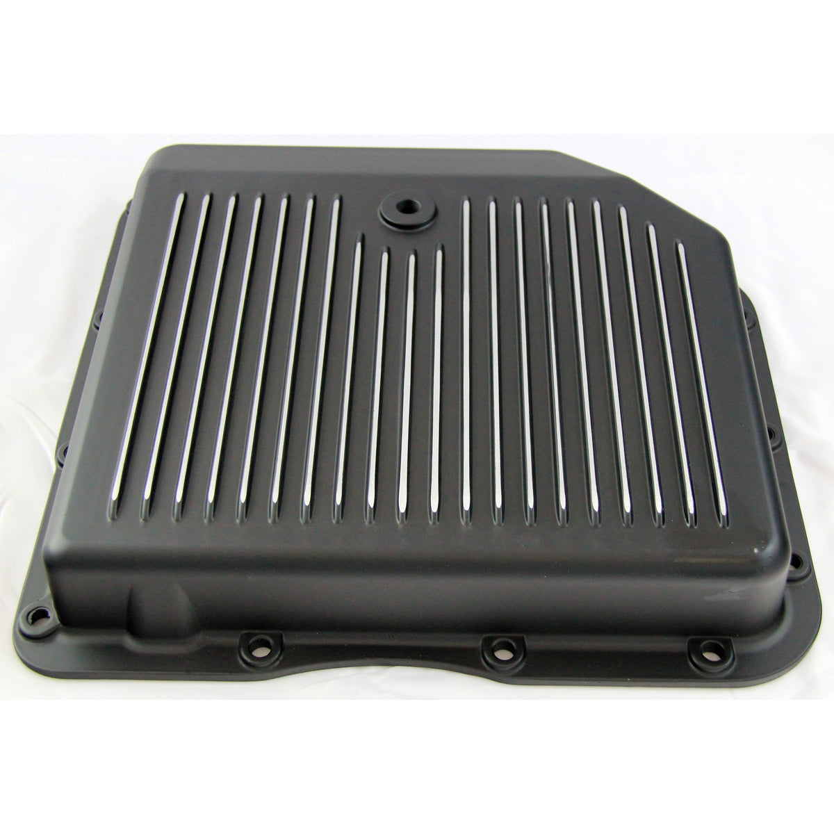TFI Racing Transmission Pan GM Turbo 350 Finned Milled Gasket Bolts Hardware
