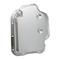TFI Racing Transmission Pan GM Turbo 400 Smooth Chrome Steel 2" Standard Depth