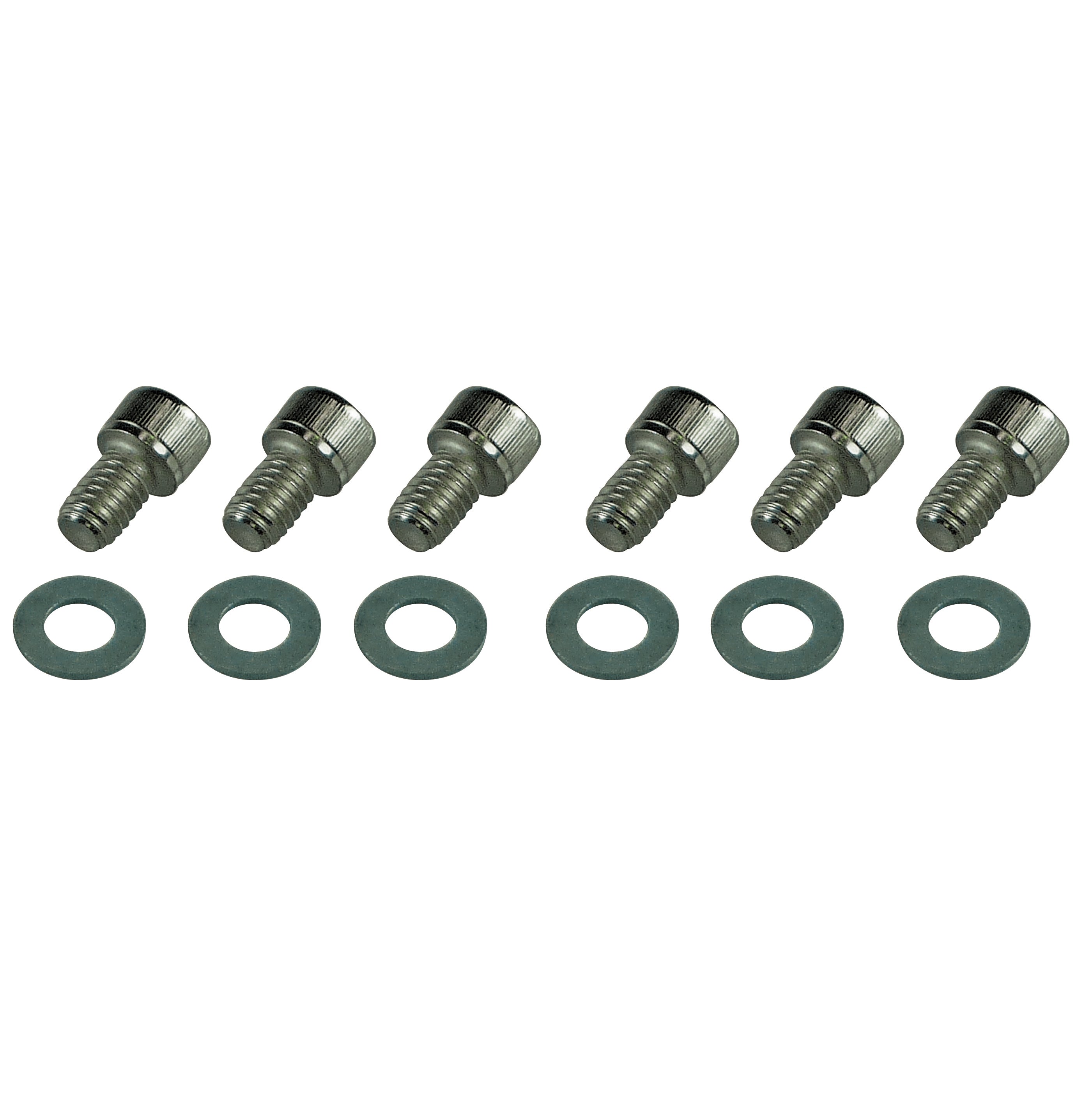 TFI Racing Side Plate Bolts Holden 6 Chrome Socket Head with Washers-Set