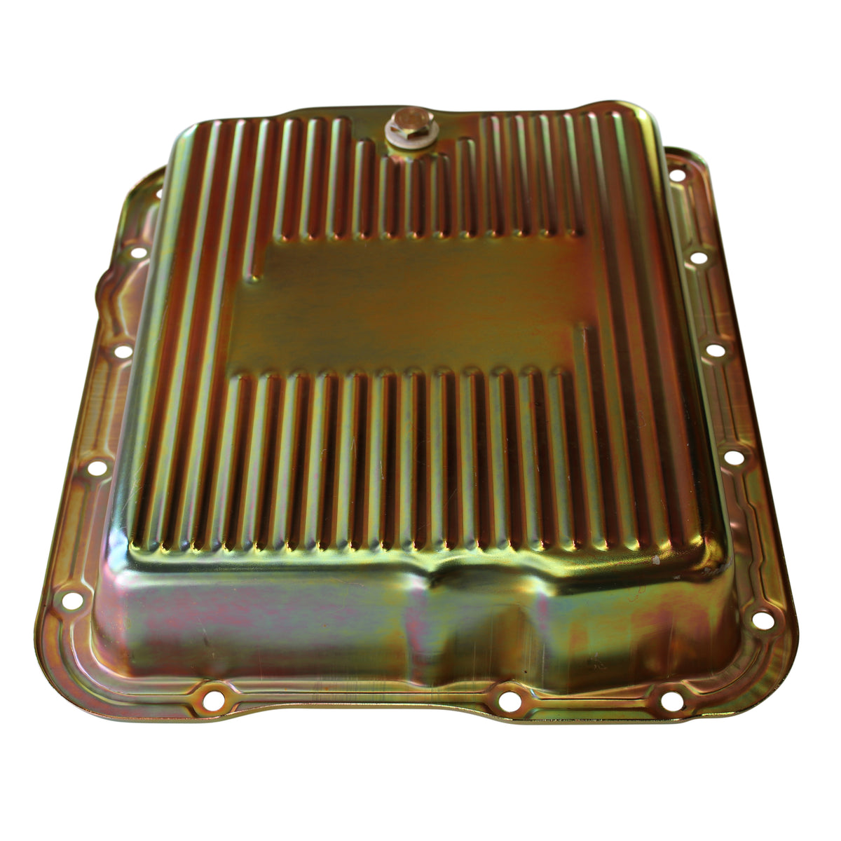 TFI Racing Transmission Pan GM Turbo 700R4/4L60/4L60E OEM 2-5/8" Deep Finned