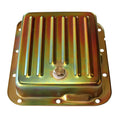 TFI Racing Transmission Pan Ford C4 OEM 2-3/8" Depth Zinc Steel Finned Case Fill