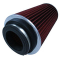 TFI Racing Conical High Flow Air Filter Multi Fit 3"-3.5"-4". 10" Tall