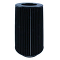 TFI Racing Conical High Flow Air Filter Multi Fit 3"-3.5"-4". 10" Tall All Black