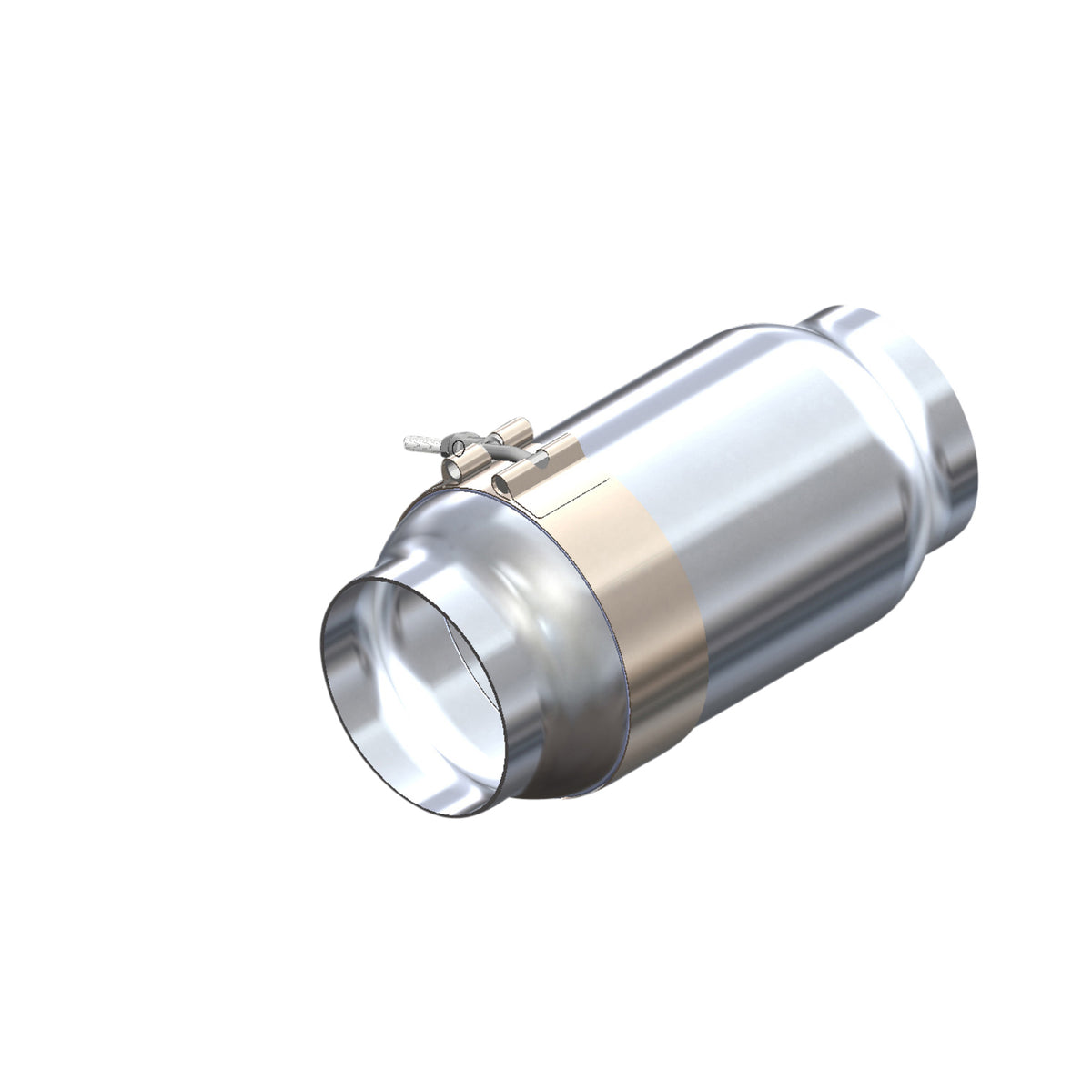 TFI Racing Airbox Inline Alloy 102mm inlet/outlet, 257mm long (Spectre 9832)