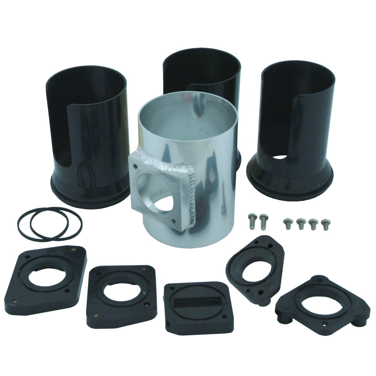 TFI Racing Mass Air Flow (MAF) Sensor Adaptor Kit 3 Inch Tube + 5 sensor