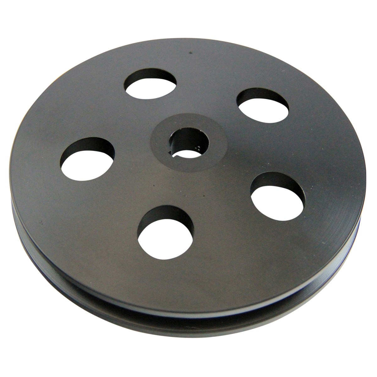 TFI Racing Pulley GM Power Steering Single Groove Alloy 5/8" Shaft 5-3/4" Diam