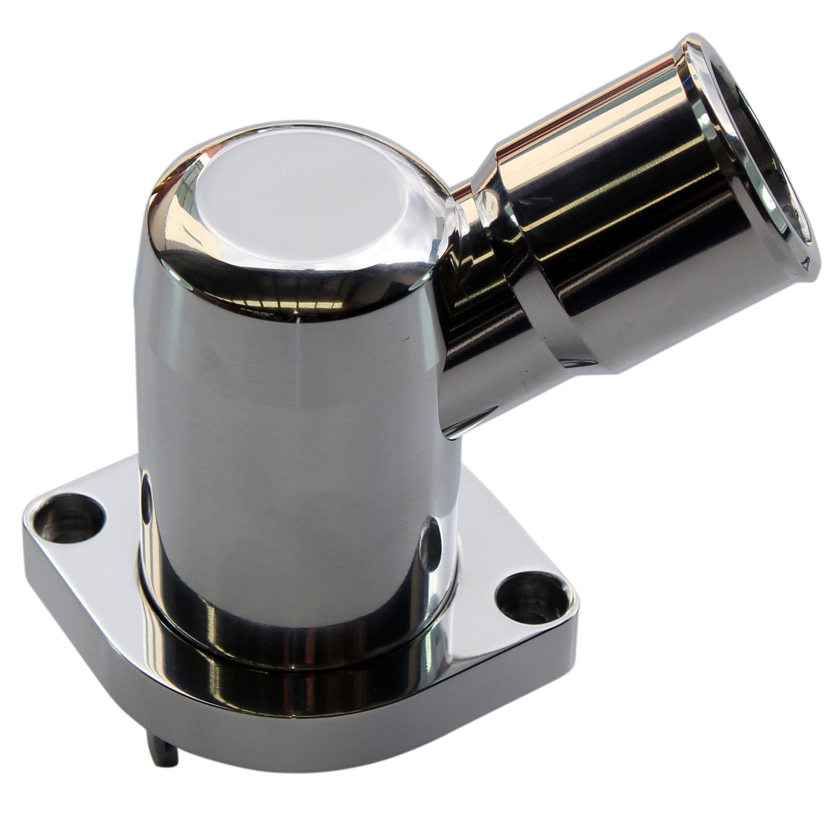 TFI Racing Water Neck Chevrolet LS 1997-03 Polished Alloy 45 Degree Swivel Style