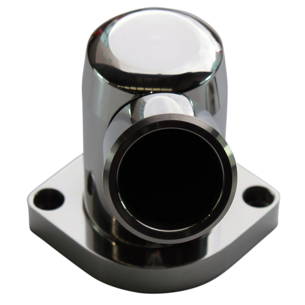 TFI Racing Water Neck Chevrolet LS 2004-08 Polished Alloy 45 Degree Swivel Style