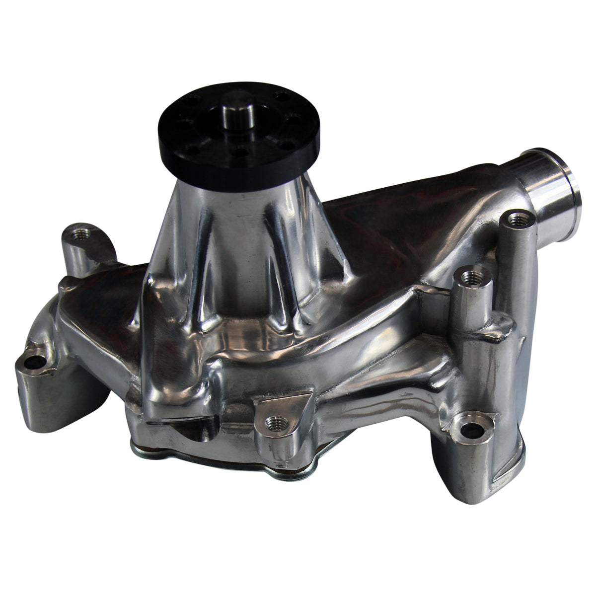 TFI Racing Water Pump Sm Blk Chevrolet 265-350 LWP Polished Alloy Hi Volume