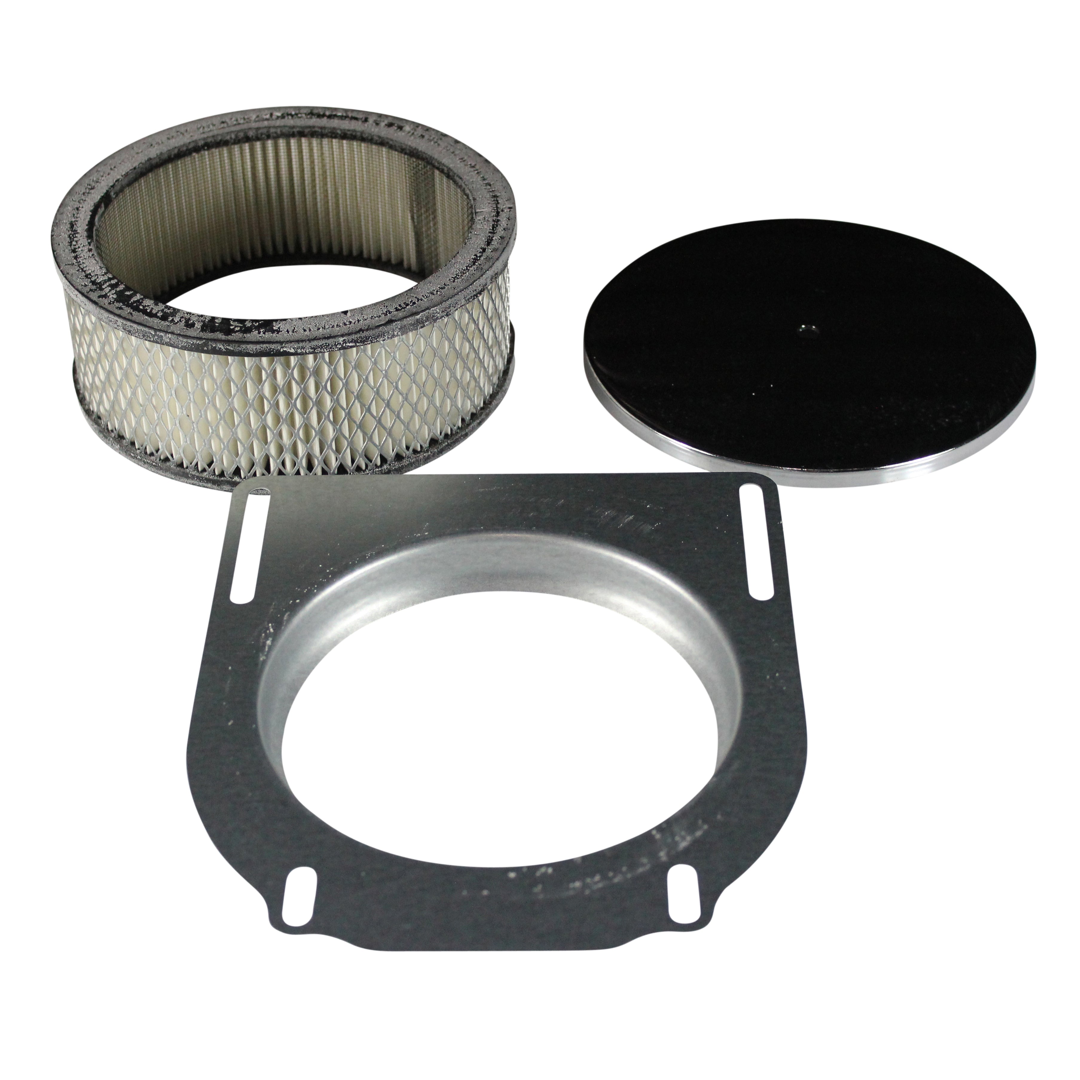 TFI Racing Scoop Short (Hilborn Style) 5 Finned Alloy 13-1/2" Long with filter