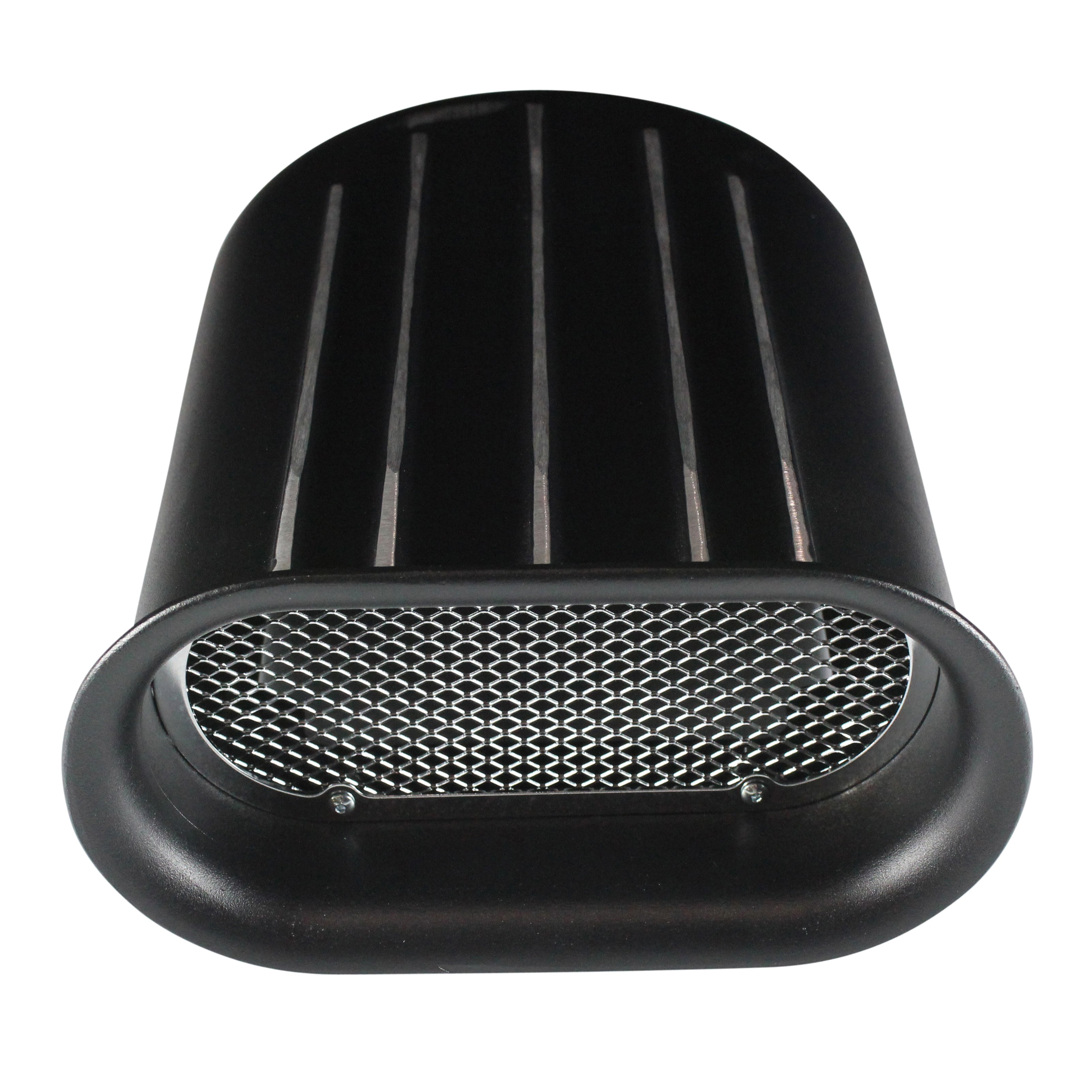 TFI Racing Scoop Short (Hilborn Style) 5 Finned Alloy 13-1/2" Long with filter