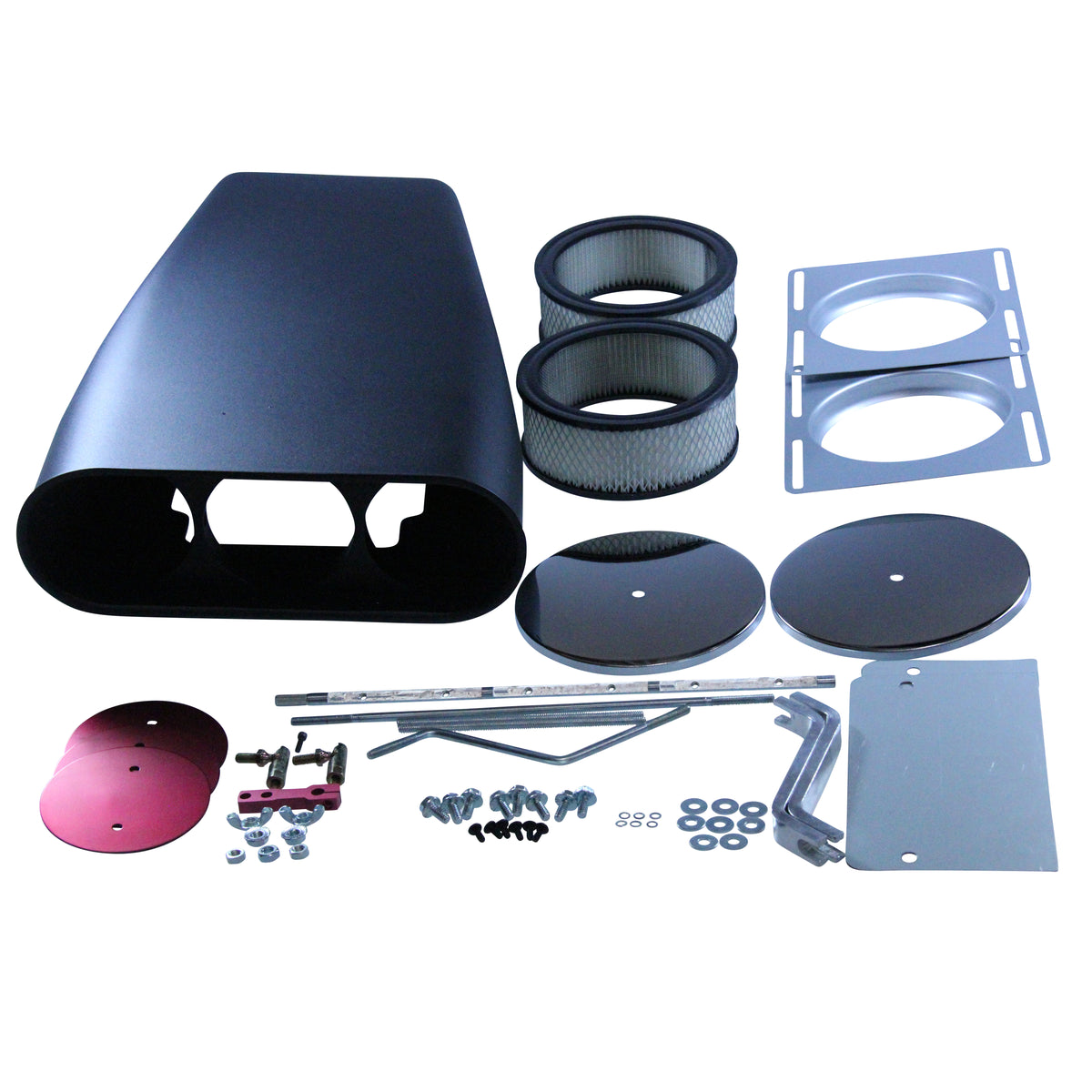 TFI Racing Street Scoop Plain (Mr Gasket Style) Bug Catcher Single/Dual Carb