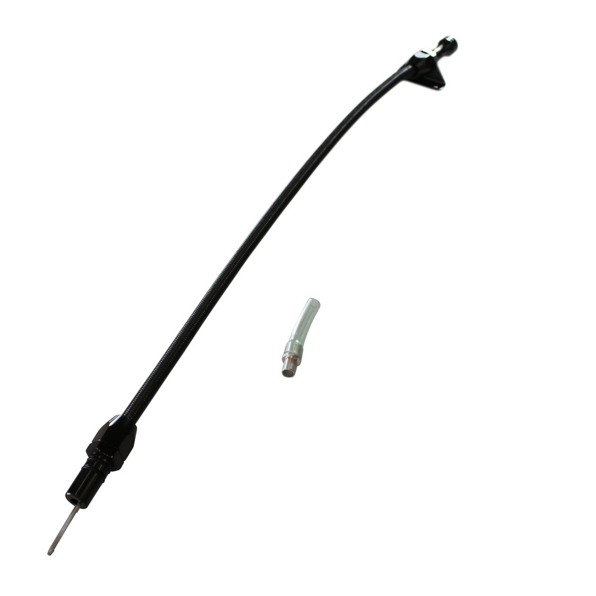 TFI Racing Transmission Dipstick Tube GM Powerglide Firewall Mount Flexible