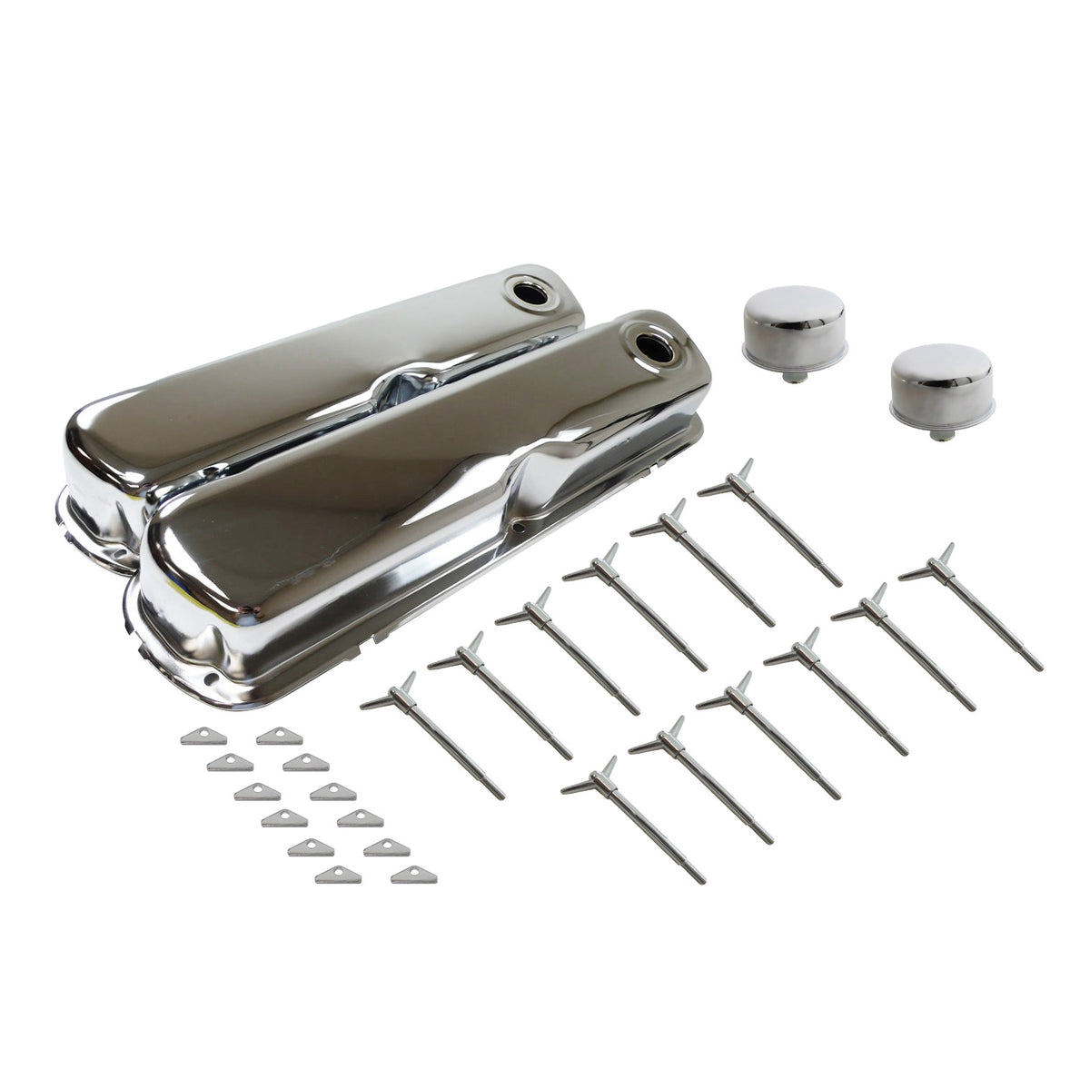 TFI Racing Ford Windsor 1962-85 260-289-302-351 Engine Dress Up Kit Chrome