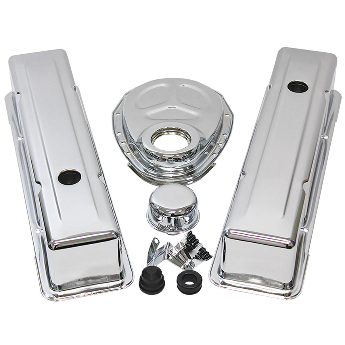 TFI Racing Chevrolet Small Block V8 283-350 Engine Dress Up Kit Tall Valve Cover