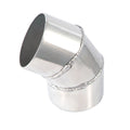 TFI Racing Polished Alloy Intake Pipe 3" (76mm) OD 60 degree Welded Bend