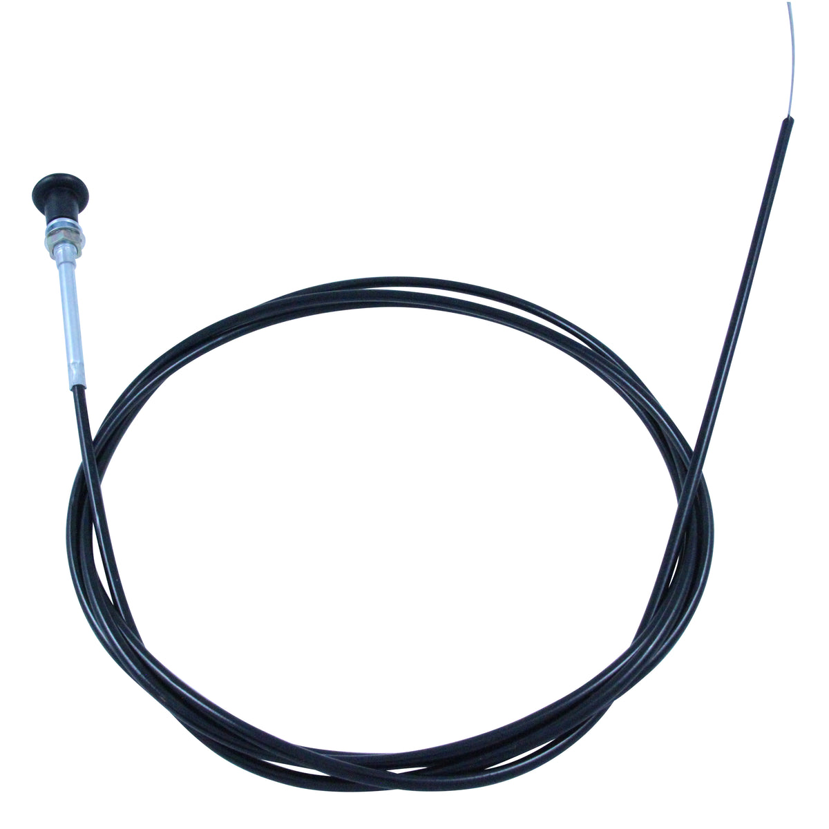 TFI Racing Choke Cable Round Handle 100 Inch (254cm) Long Plastic Coated