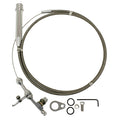 TFI Racing Kickdown Assembly 700-R4 Tuned Port Braided Stainless 52.5" Long