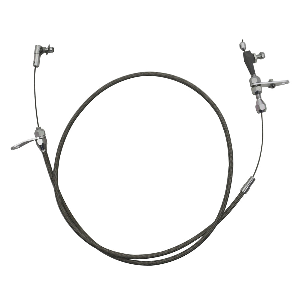 TFI Racing Kickdown Assembly Chrysler 904 Braided Stainless 24 Inch Long