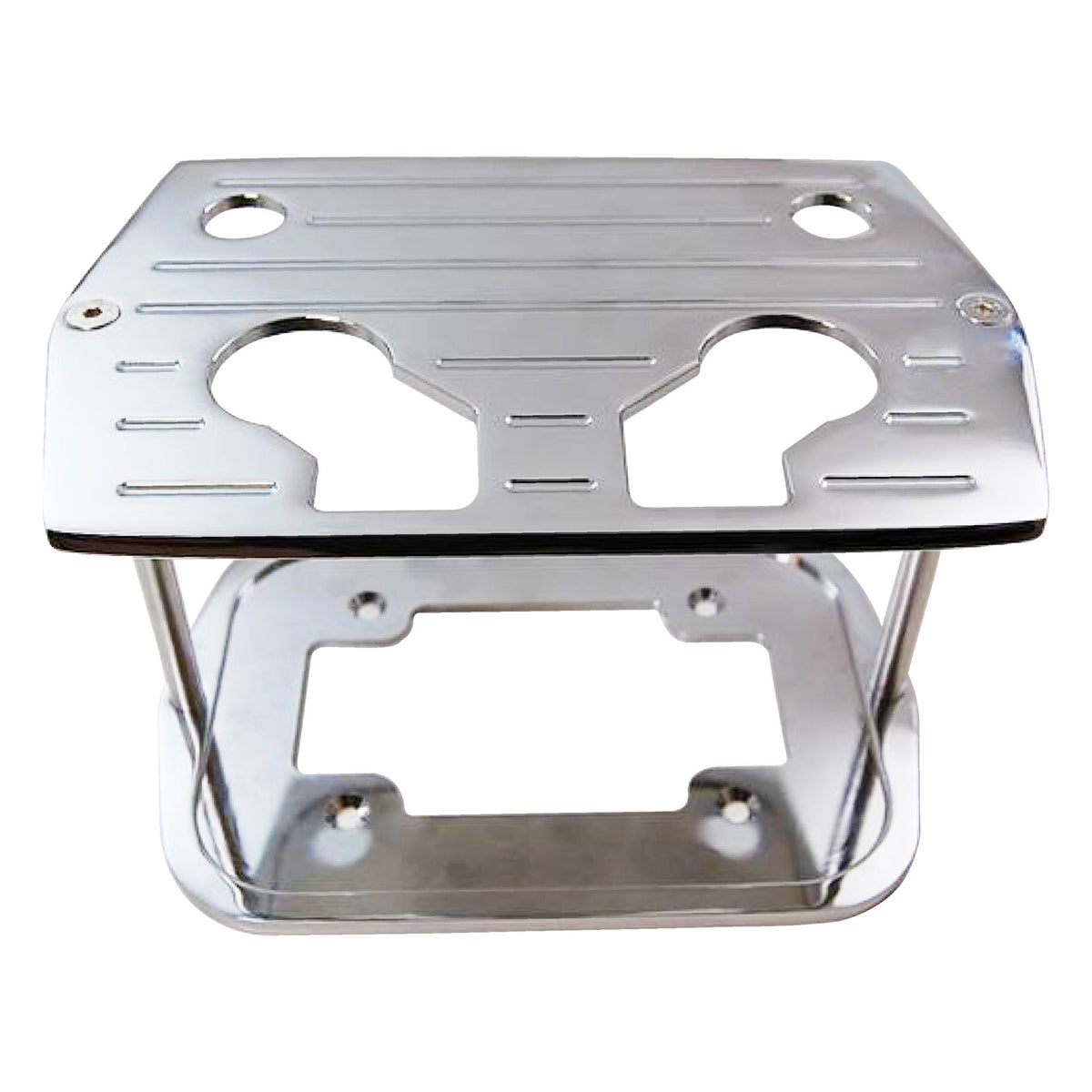TFI Racing Optima Battery Tray 34/78 Series Ball Milled Aluminium Finish