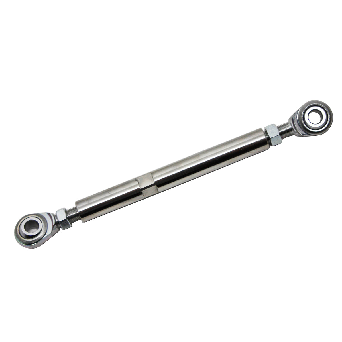 TFI Racing Adjustable Tension Rods 5-1/2" Long with heim 3/8" Eyelet Ends
