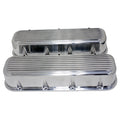 TFI Racing Valve Covers Chevrolet V8 Big Block 396-502 Alloy Finned Tall-pr