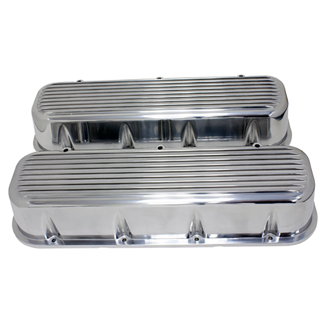 TFI Racing Valve Covers Chevrolet V8 Big Block 396-502 Alloy Finned Tall-pr