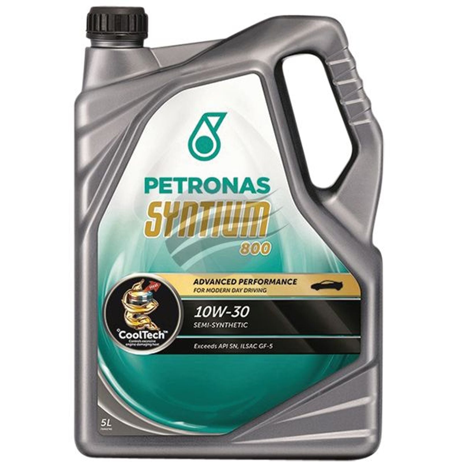 PETRONAS 5 Ltr 10W-30 Syntium 800 SN GF-5 Engine Oil Bottle 70140M72MY