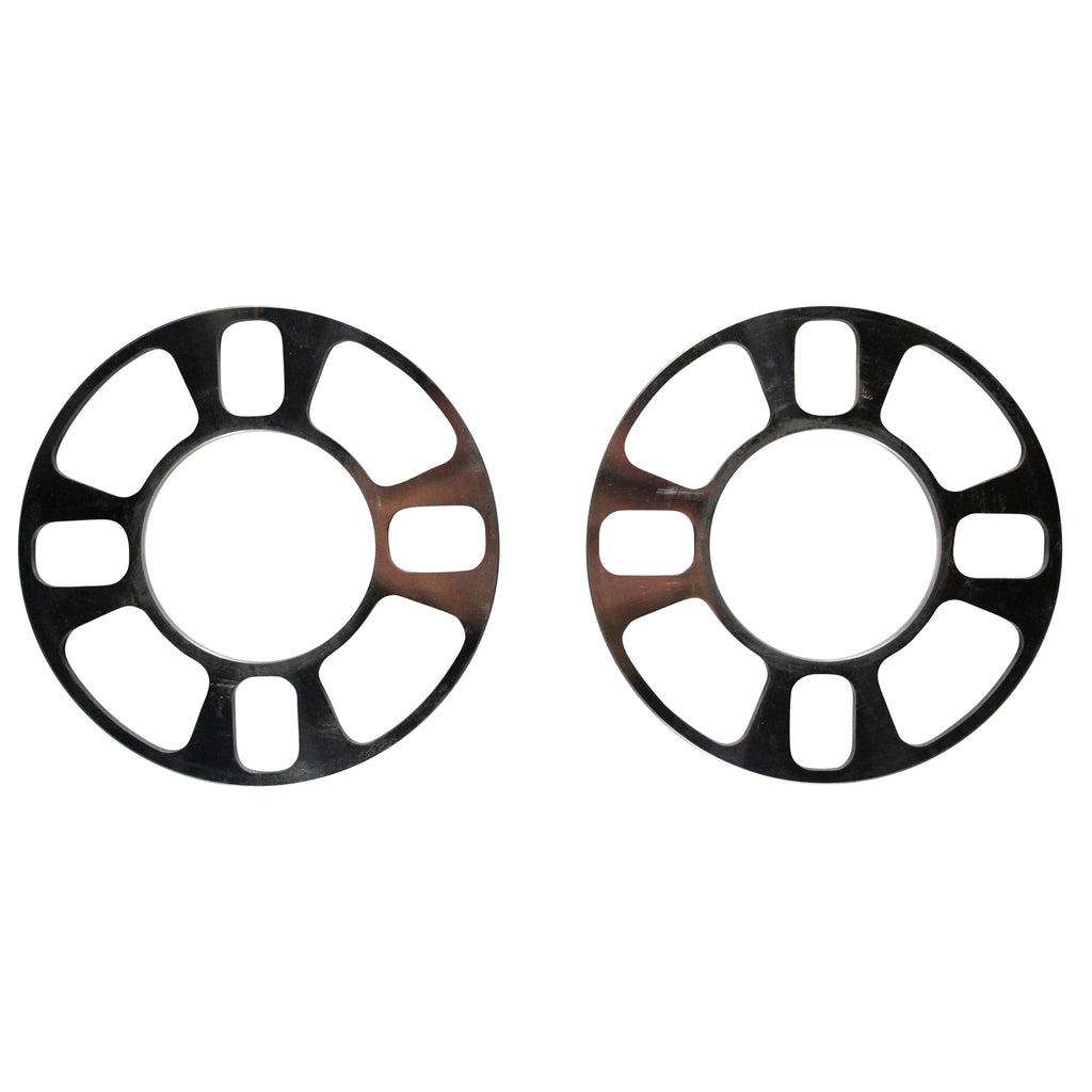 TFI Racing Wheel Spacer Machined 4 Hole-Pair. 5mm thick, 150mm OD, 70mm ID