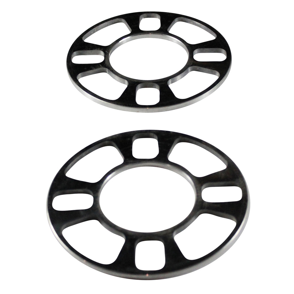 TFI Racing Wheel Spacer Machined 4 Hole-Pair. 5mm thick, 150mm OD, 70mm ID