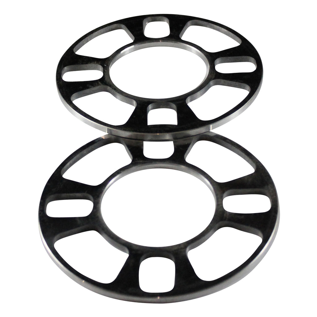 TFI Racing Wheel Spacer Machined 4 Hole-Pair. 5mm thick, 150mm OD, 70mm ID