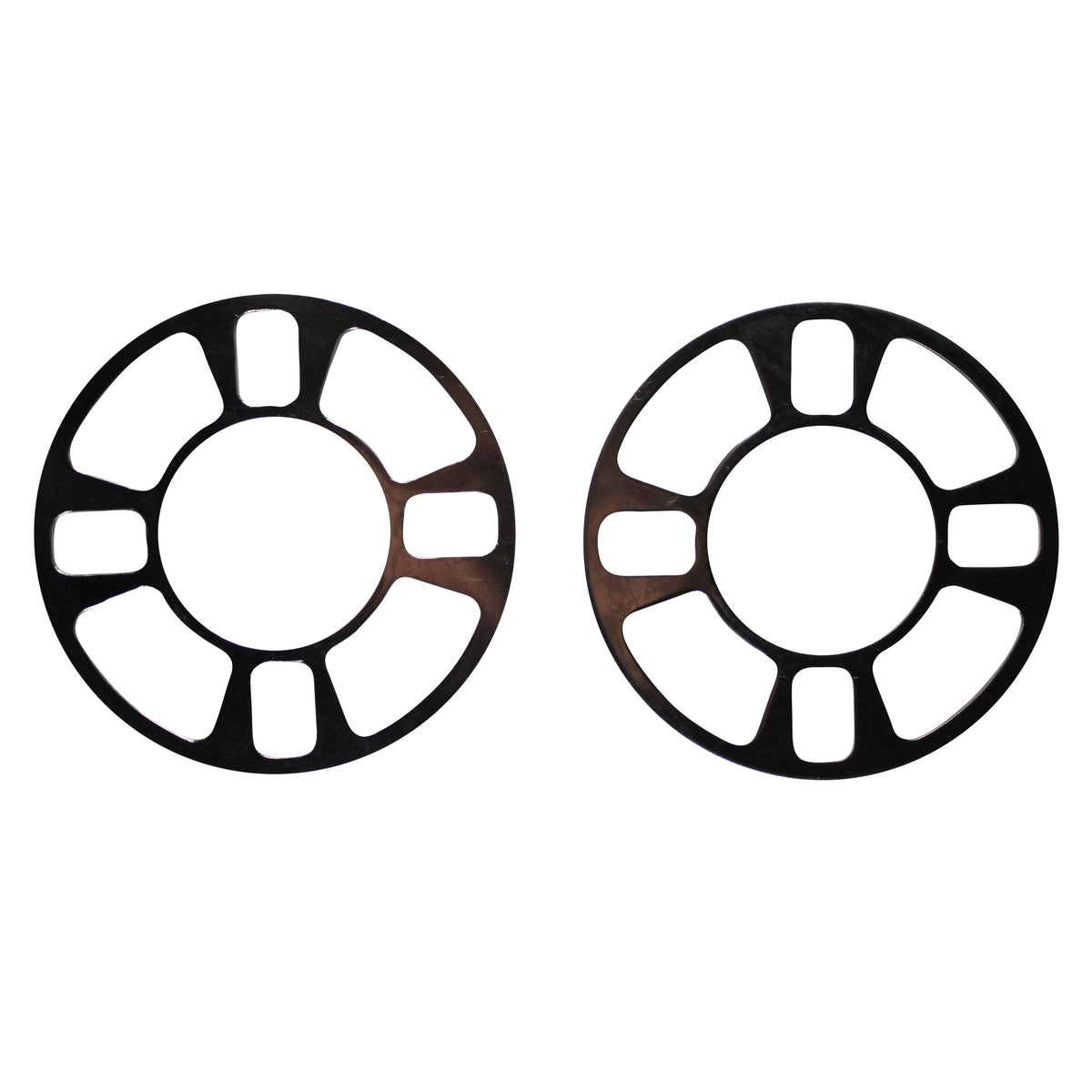 TFI Racing Wheel Spacer Machined 4 Hole-Pair. 3mm thick, 150mm OD, 70mm ID
