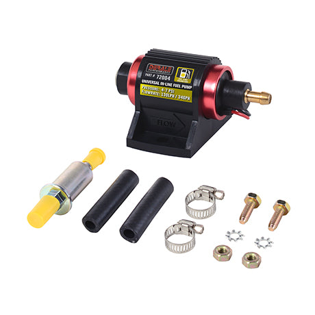Derale Universal Fuel Pump (E85/E100/M100/Racing Fuel) 130LPH 4-7 PSI