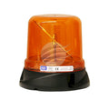 Hazard SYSTEMS Amber LED Rotating Beacon 12/24V 3 Bolt MNT Polycarb LEN 125fpm E