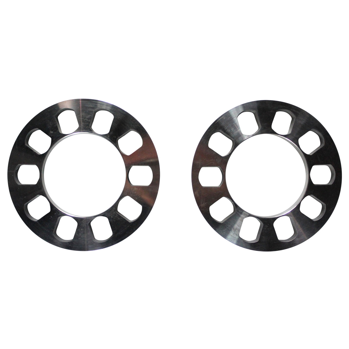 TFI Racing Wheel Spacer Machined 5 Hole-Pair. 12mm thick, 163mm OD, 90mm ID