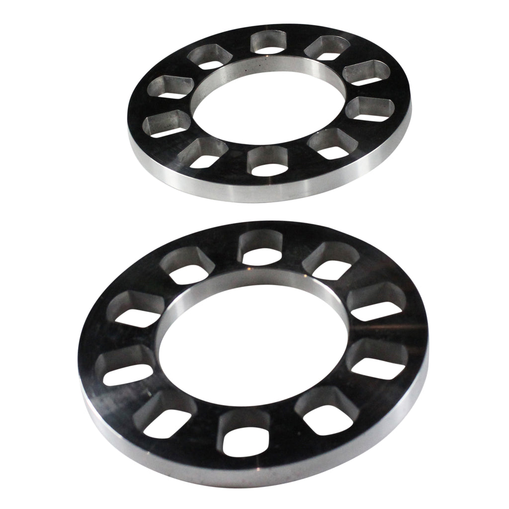 TFI Racing Wheel Spacer Machined 5 Hole-Pair. 12mm thick, 163mm OD, 90mm ID